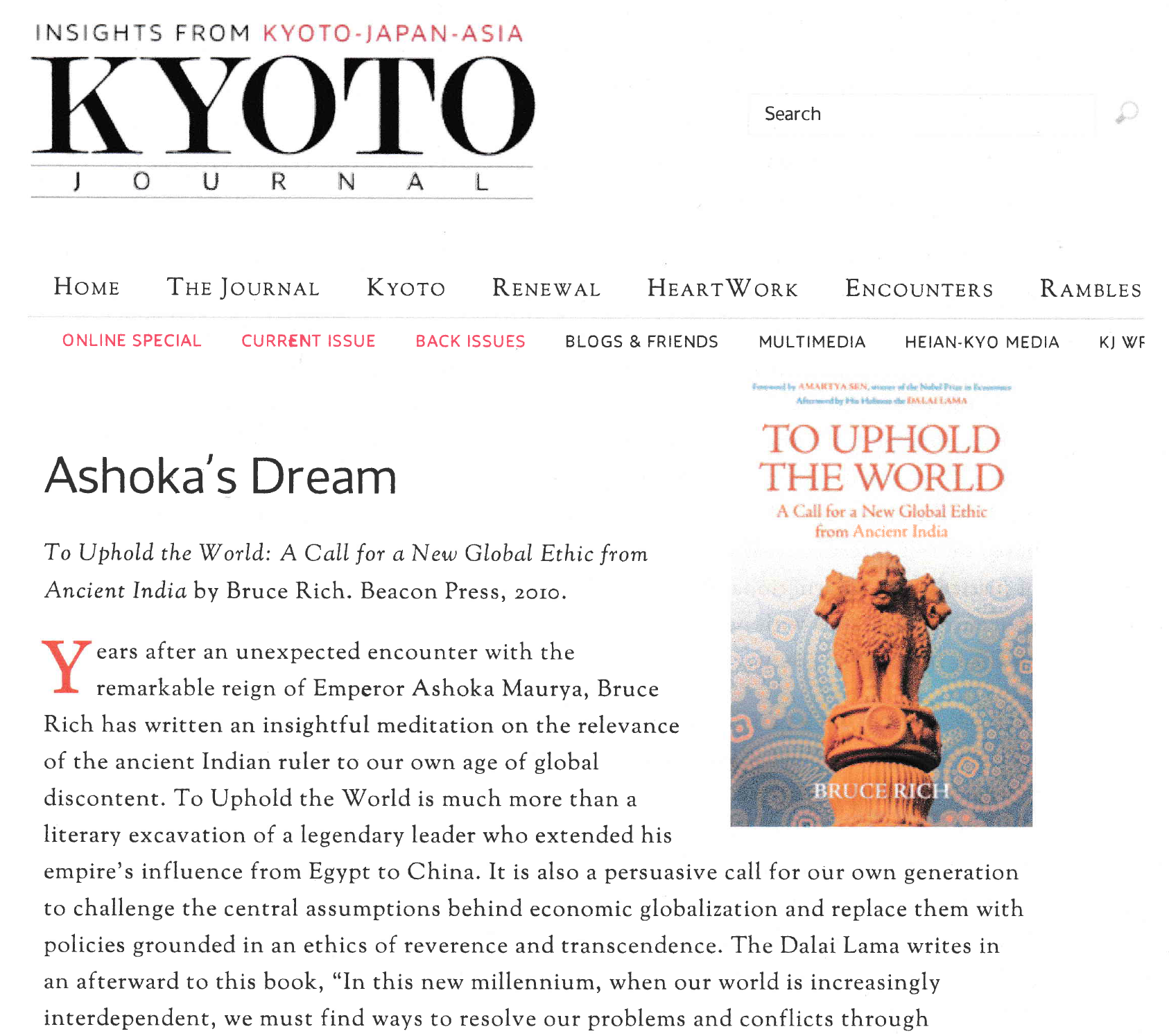 Ashoka's Dream